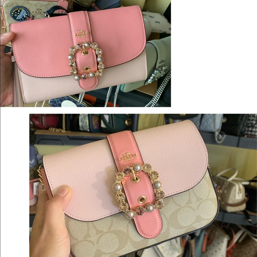 NWT COACH Gemma Crossbody In Colorblock and Clutch